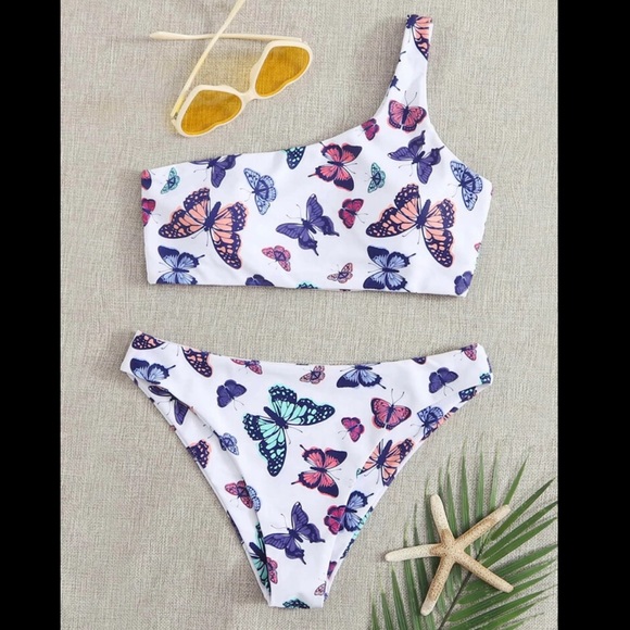 SHEIN Other - NEVER WORN Butterfly Swim Suit